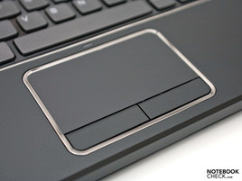 Angenehmes Touchpad mit Multi-Touch