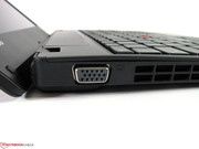 der VGA-Anschluss liefert ein gutes Bild