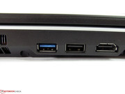 USB 3.0 und HDMI sind willkommene Anschlussmöglichkeiten