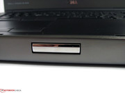 solider Auslöseknopf für den Displayverschluss