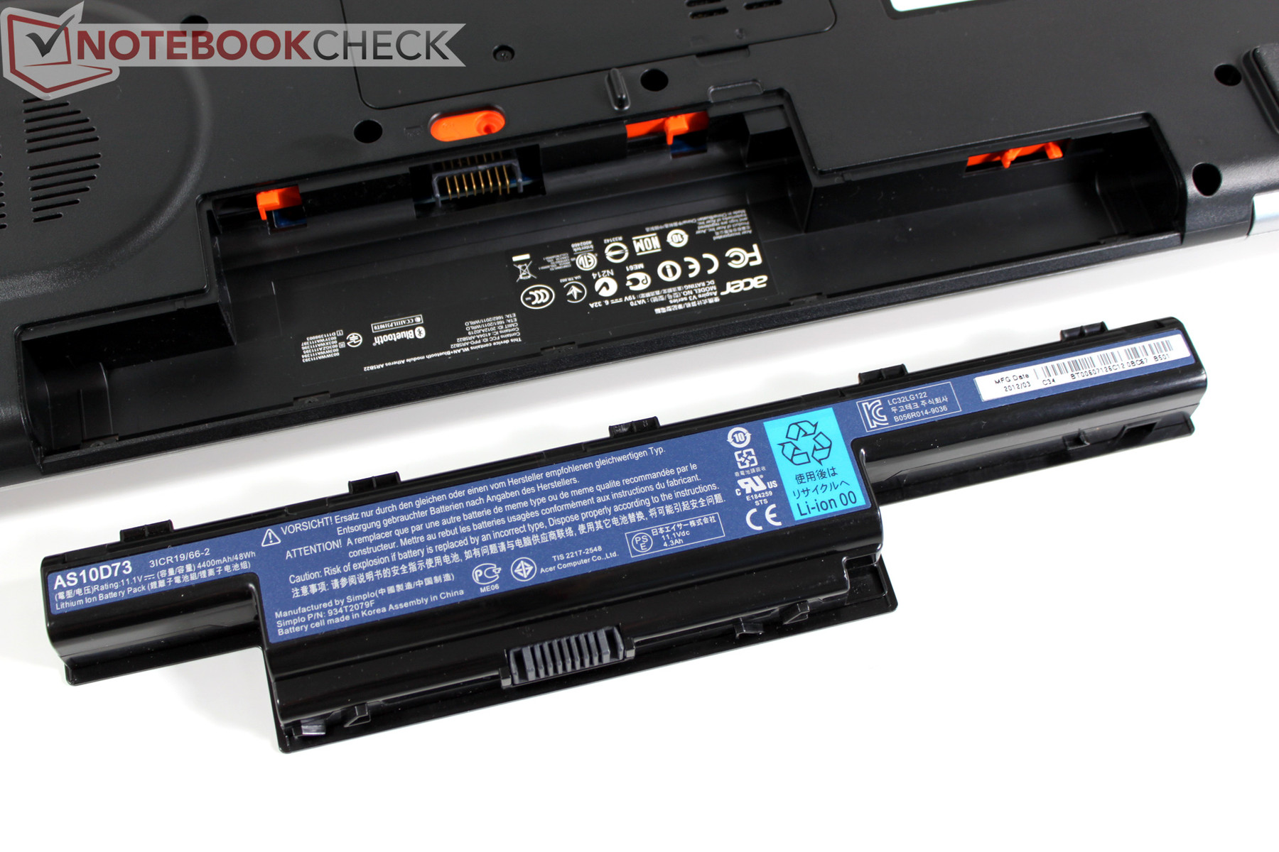 Test Acer Aspire V3771G Notebook Tests