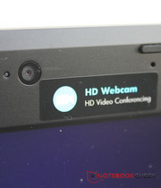 Gesichtserkennung per Webcam ist integriert.