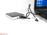 Dadurch ist der mobile Betrieb ohne zusätzliche Stromversorgung möglich