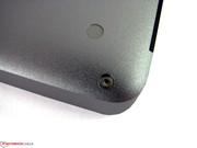 Gummifüße verhindern ein Verrutschen auf glatten Oberflächen