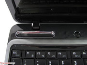 Nur üblichen Notebooksound liefern die Boxen von Onkyo.