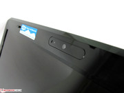 Die Webcam löst mit 1.3 MP auf und unterstützt per Toshiba Software auch Gesichtserkennung.