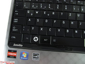 Tastatur links im Detail