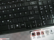Tastatur rechts im Detail