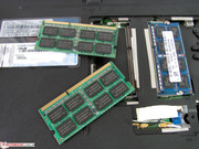 Ein zweites Modul aktiviert den Dual-Channel-Mode des Speichers und sollte daher auch die Grafikperformance der Intel HD Graphics verbessern.