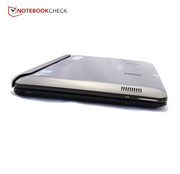 Zumal der Deckel auf Druck recht stark nachgibt.