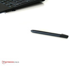 Der "S Pen" genannte Digitizer Pen ist circa 10 Zentimeter lang...