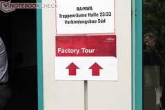 Factory Tour, Start Halle 23/33