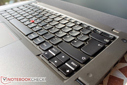 Die Tastatur des T440 wartet mit bekannt-bewährten Qualitäten auf