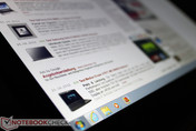 Blickwinkel Asus Zenbook Prime UX31A.
