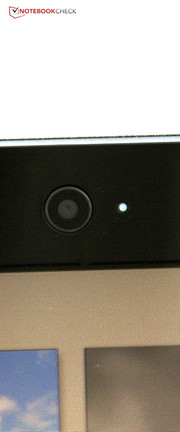 Viele Dinge, wie die Webcam, haben sich im Vergleich zum großen Bruder nicht verändert.