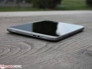 Die flache Silhouette mit dem ...