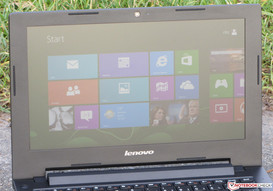 das Ideapad im Außenbetrieb