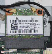 Gut: Zwei WLAN-Antennen sind vorhanden.