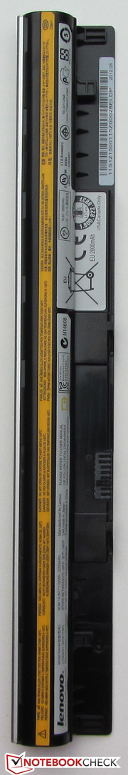 Der Akku wiegt 191 Gramm...