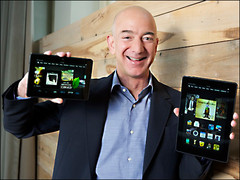 Like a Boss: Amazon-Chef Bezos hat gut lachen. Über 20 Millionen US-Kunden besitzen einen Kindle.
