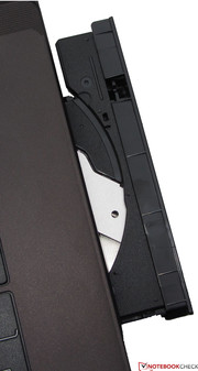 Der DVD-Brenner liest und beschreibt jede Art von DVD und CD.