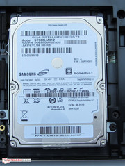 Die Festplatte ließe sich schnell ersetzen.