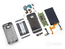 Das HTC One M8 auseinanderzubauen ist aber erneut kein Vergnügen. (Bild: iFixit)