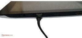 USB-Kabel angeschlossen