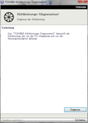 Kühlleistung Diagnose-Tool