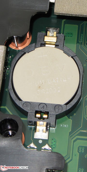 Der Zugriff auf die BIOS-Batterie ist gegeben.