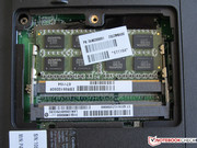 Der Arbeitsspeicher lässt sich bis auf 8 GByte aufrüsten