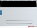 Mit einer Gesamtfläche von 36 x 80 mm ist das Touchpad des LG P420 extrem klein