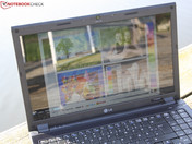 Ansicht seitlich, Sonne von links