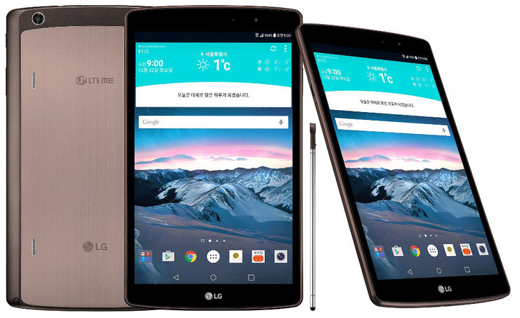 Das LG G Pad II 8.3 LTE (Bild: LG)