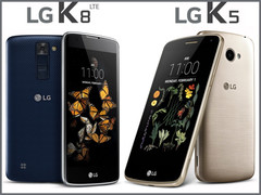 LG K8 und K5: Neue Android-Smartphones mit 5 Zoll