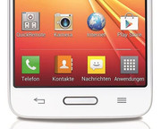 Durch die ausgelagerten Android Systemtasten bleibt das volle Display für die Bilddarstellung erhalten.