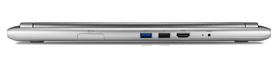Rückseite: USIM, USB 2.0, USB 3.0, HDMI-Ausgang, Stromadapter
