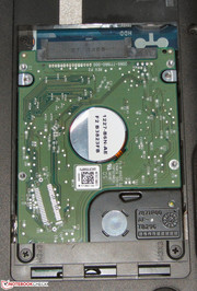 Ein Tausch der Festplatte ist möglich.