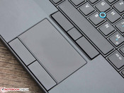 Touchpad: leichtgängige und agile Tasten