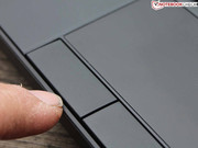 Die leichtgängigen, sehr beweglichen Maustasten...