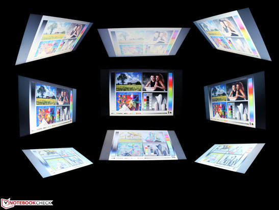 Latitude E5440: Blickwinkel des HD+-Panels (TN)