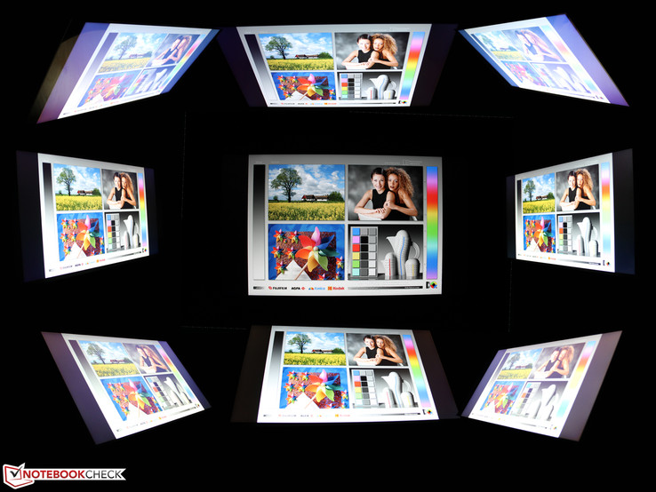 Blickwinkel Lenovo Yoga 3 11 (80J8001WGE) CMN1137 N116HSE-EBC, IPS