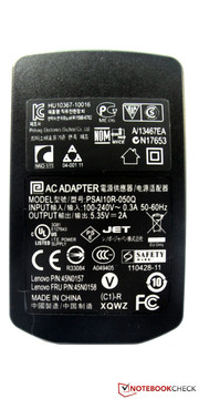 Angaben zum USB-Ladeadapter
