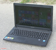 Das Lenovo G510 im Freien.