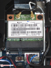 Gut: Zwei WLAN-Antennen sind vorhanden.