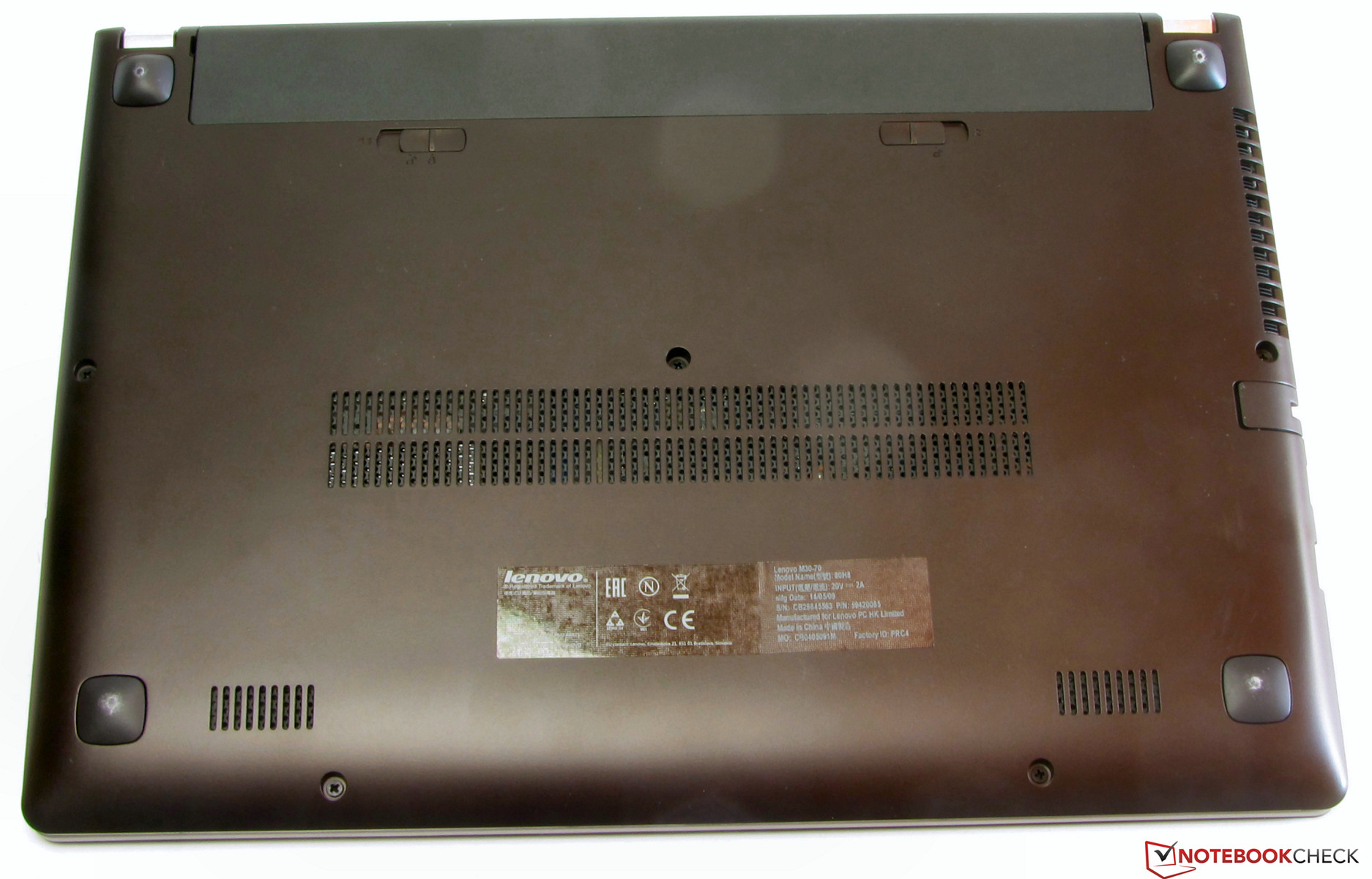 Test Lenovo M30-70 Notebook - Notebookcheck.com Tests