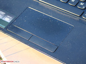 Touchpad: Schmierfinger-Look, schlechtes Feedback
