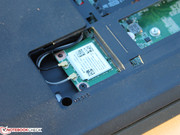 Hier steckt das WLAN-Modul.