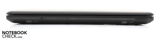 Frontseite: WLAN/Schalter, Kartenleser