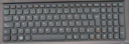 Das Notebook ist mit der lenovo-typischen Accu-Type-Tastatur ausgestattet.